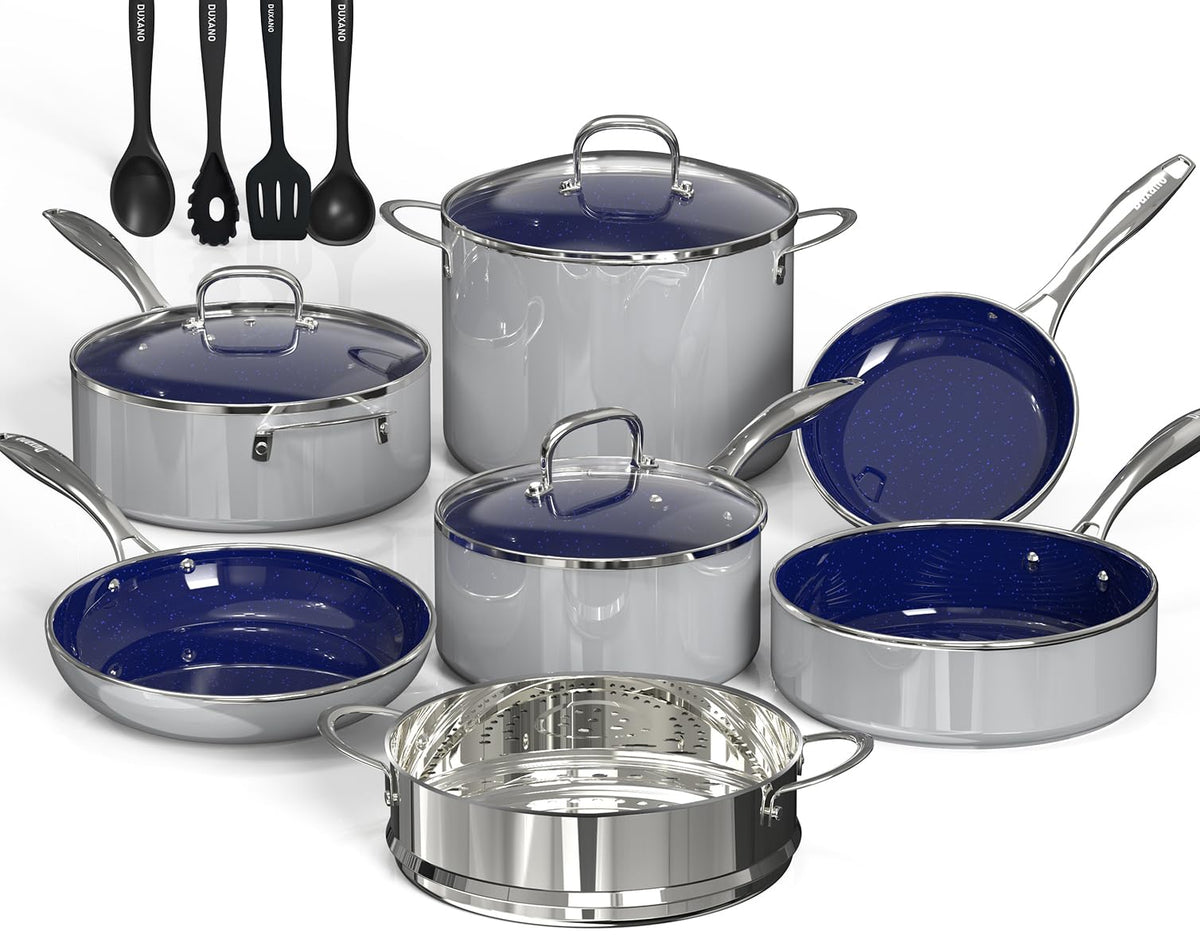 14 Pc Non Stick Ceramic Cookware Set C612515