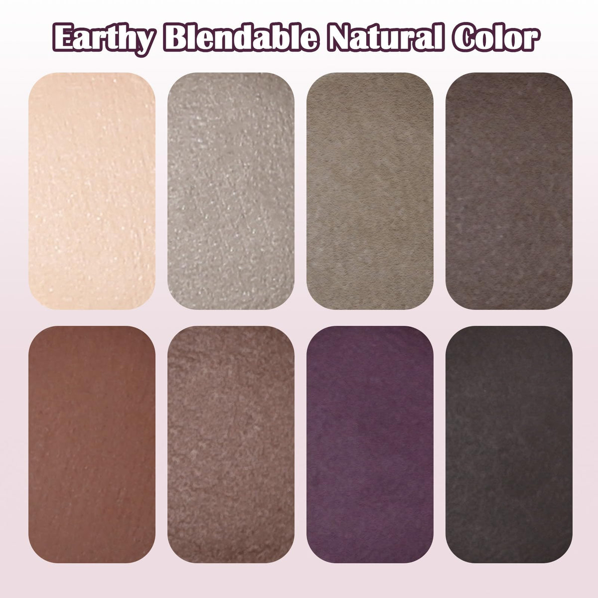8 Color Nude Smokey Baked Matte Eyeshadow Palette E964388