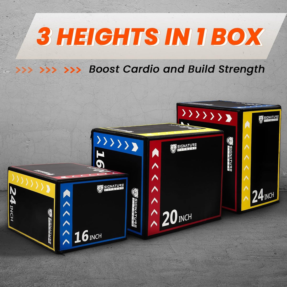 3-in-1 Foam Plyo Box C185848