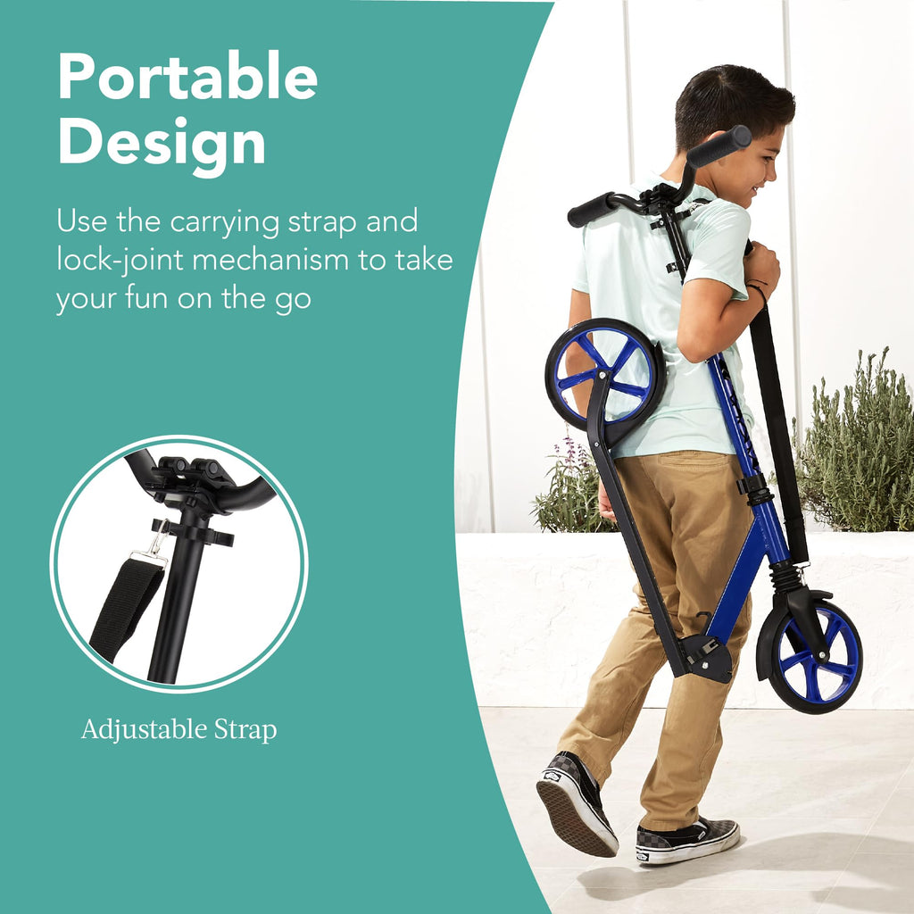 Foldable Large Wheel Kick Scooter with Suspension P352