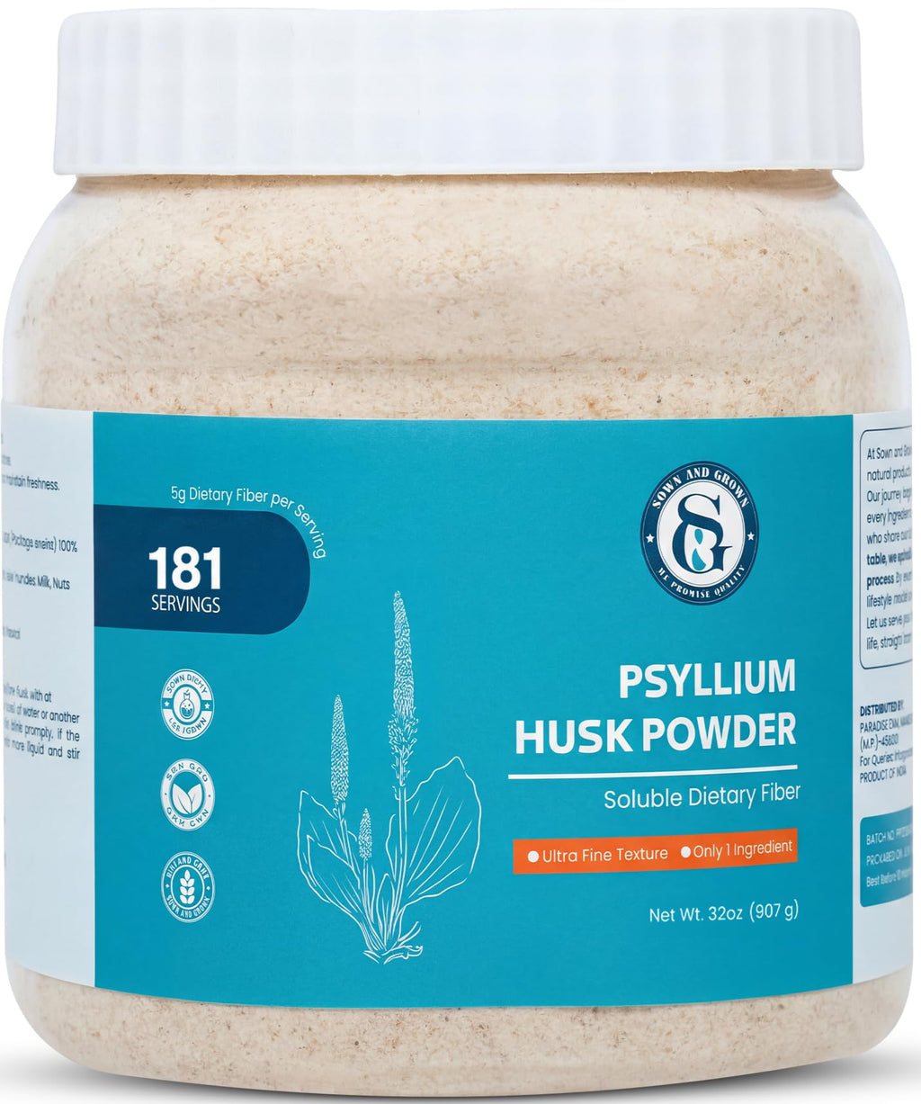 Psyllium Husk Powder 32oz Finely Ground I63581