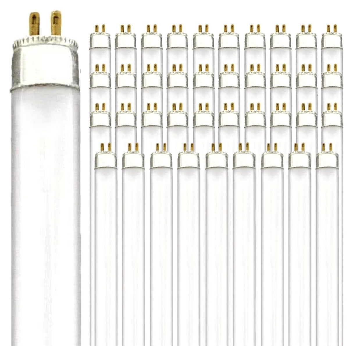 24 Inch 24W 5000K T5 Fluorescent Bulb G5 Bipin Base Pack of 40 S361856