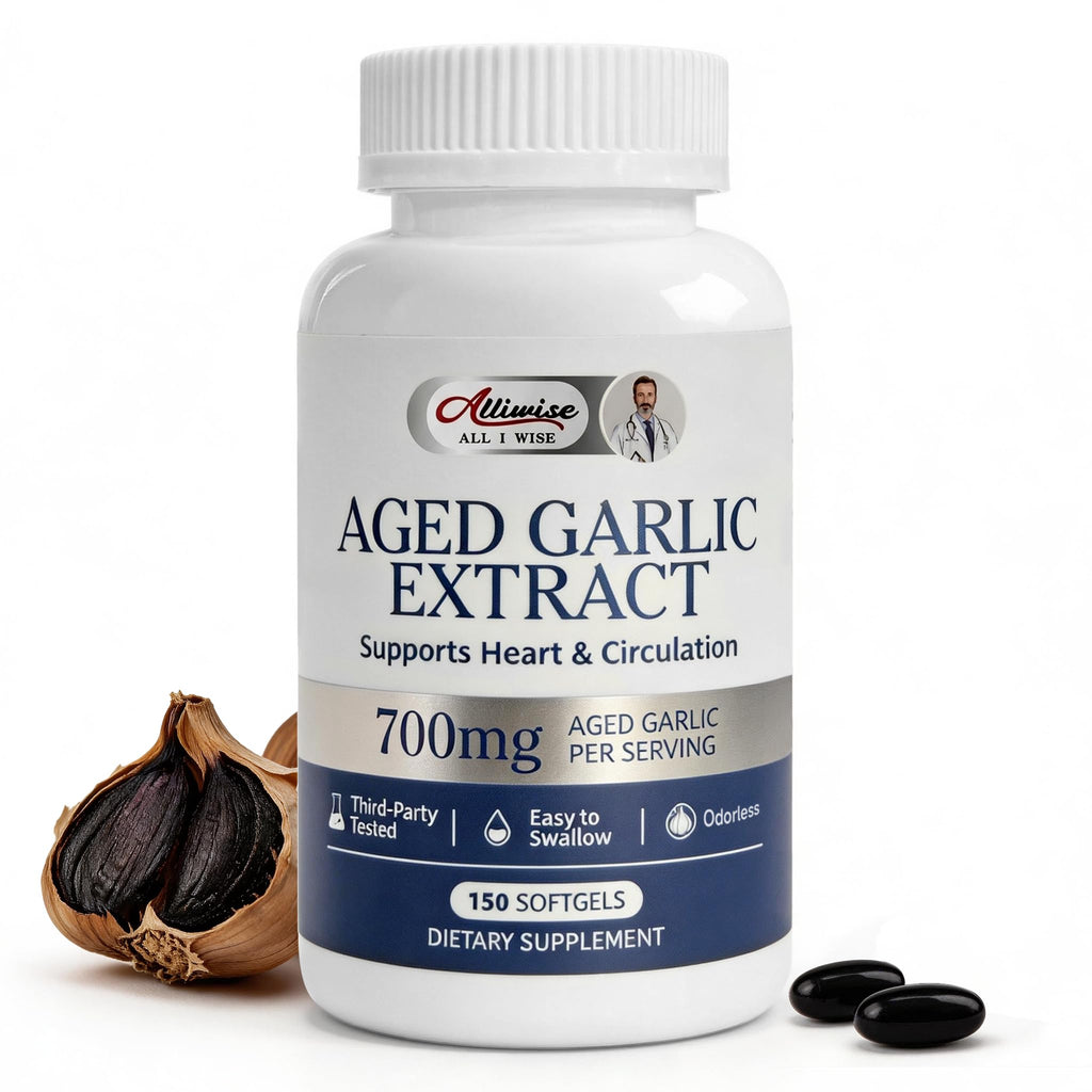 Aged Black Garlic Extract 700mg Supplements Y1505