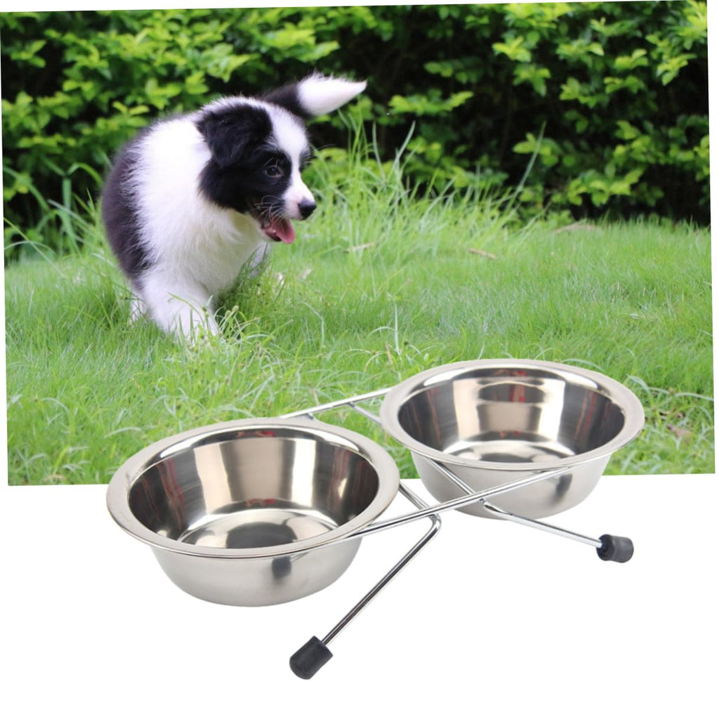 Stainless Steel Dog Cat Bowls Set U211