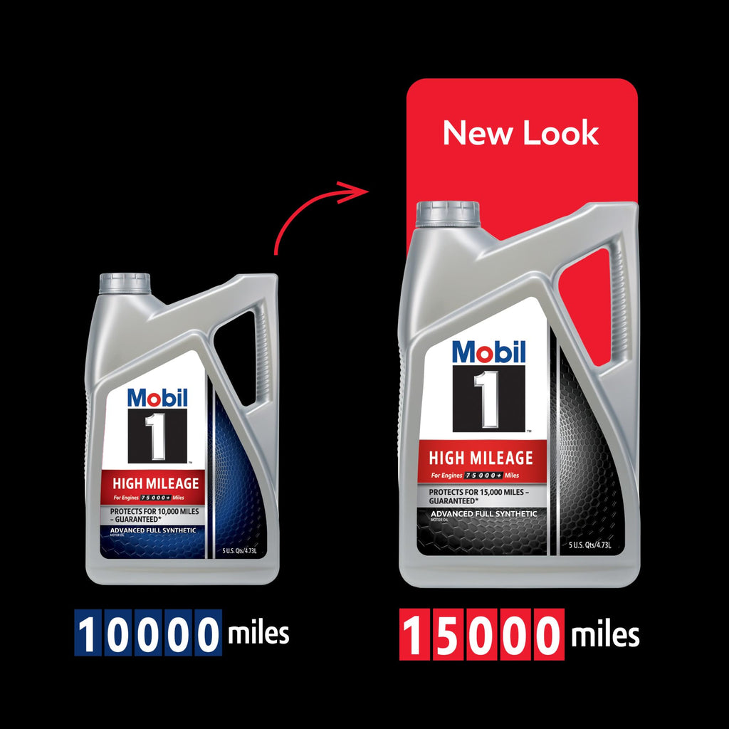 High Mileage Full Synthetic 5W-30 Motor Oil 5 Quart J796240