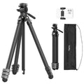 Carbon Fiber Compact Travel Tripod with Fluid Head I11676