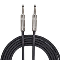 1/4 Inch Straight Instrument Cable, 10 Foot, Black D953854