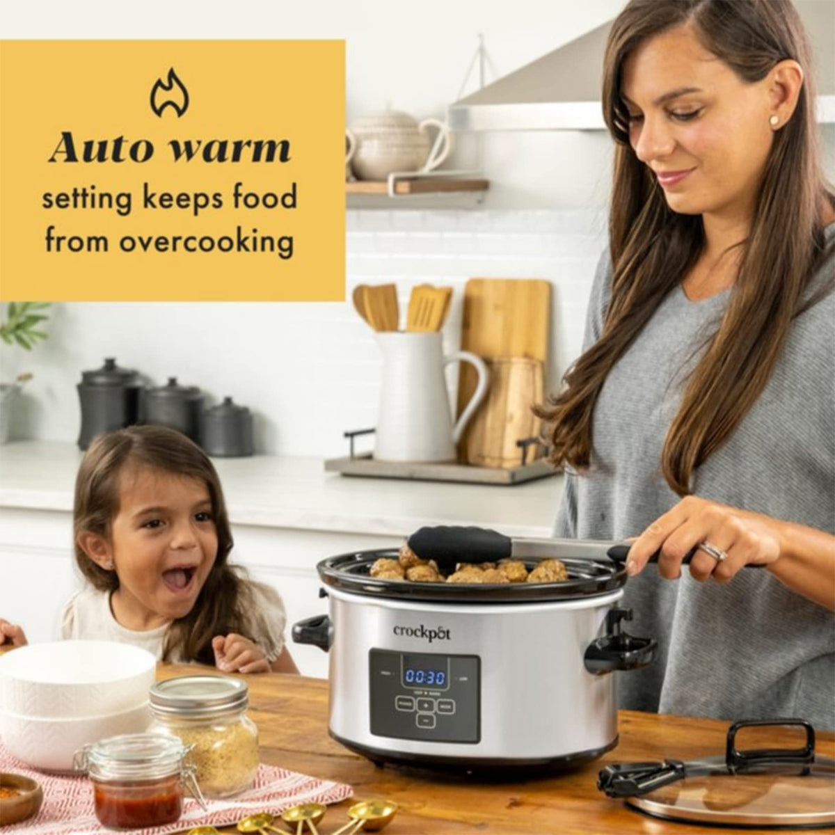 Programmable Slow Cooker, 4 Quart Oval T444