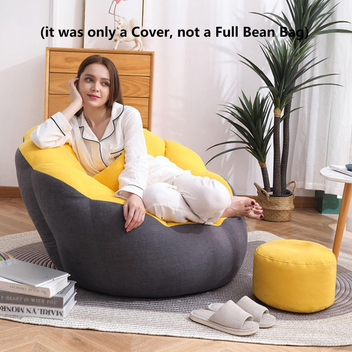 Corduroy Bean Bag Chair Cover X413