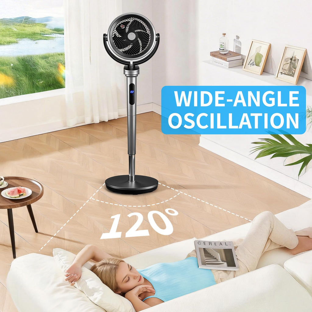 40 Inch Oscillating Pedestal Air Circulator Fan O479