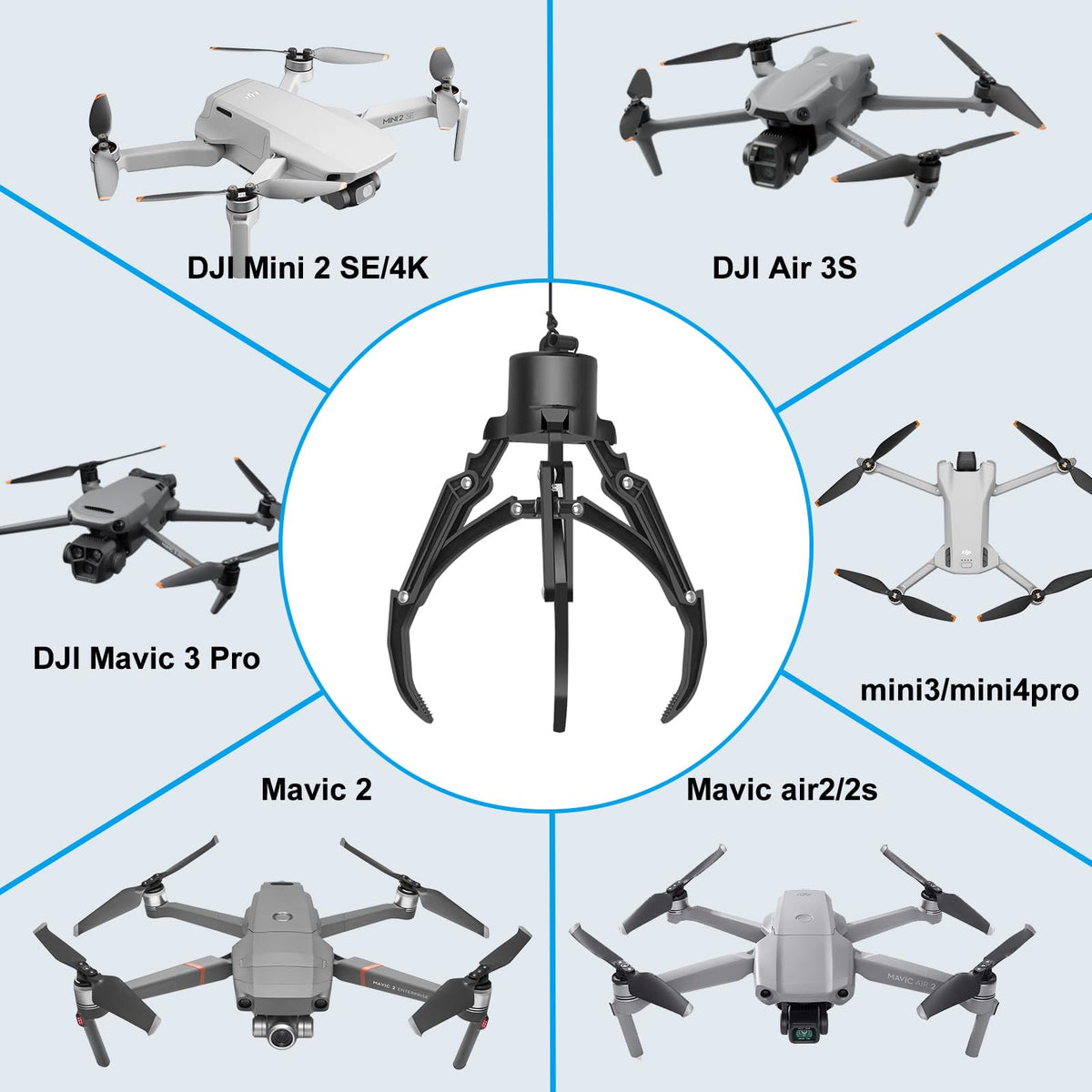 Drone Airdrop System Payload Carrier O94109
