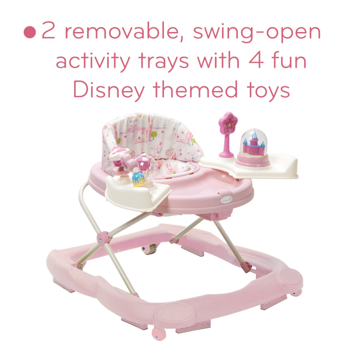 Pink Baby Walker with Wheels H14085