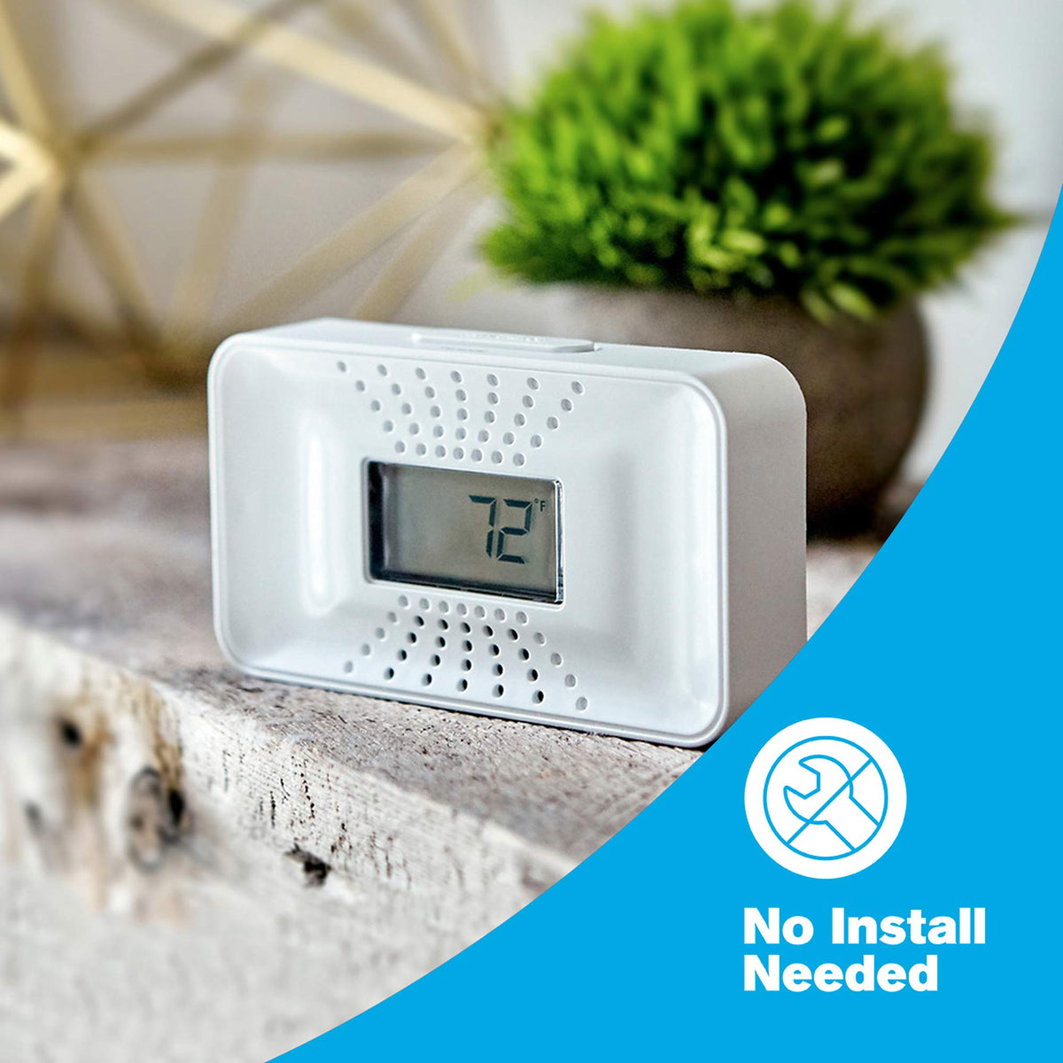 10-Year Battery Carbon Monoxide Alarm with Digital Display Z2863