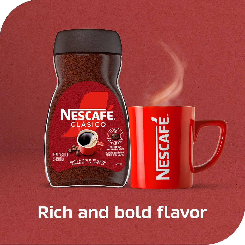 Dark Roast Instant Coffee 7 oz Jar C3049