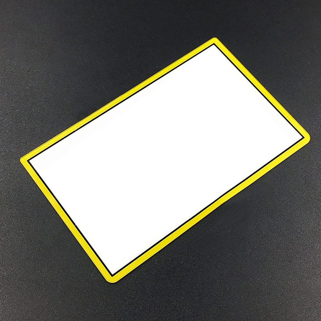 Replacement Glass Top Upper Screen Frame Lens Cover LCD Screen Protector With Adhesive Yellow M655886