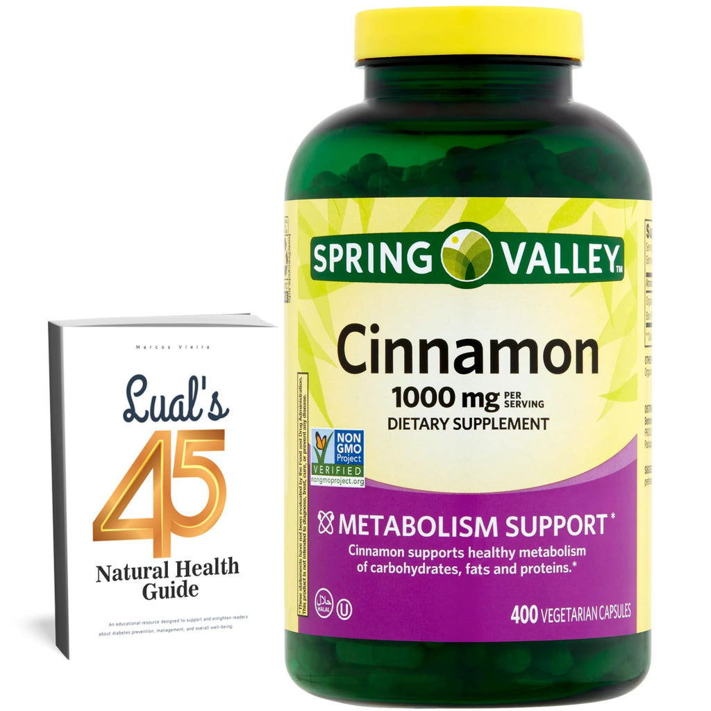 Cinnamon Supplement 1000mg 400 Vegetarian Capsules T668