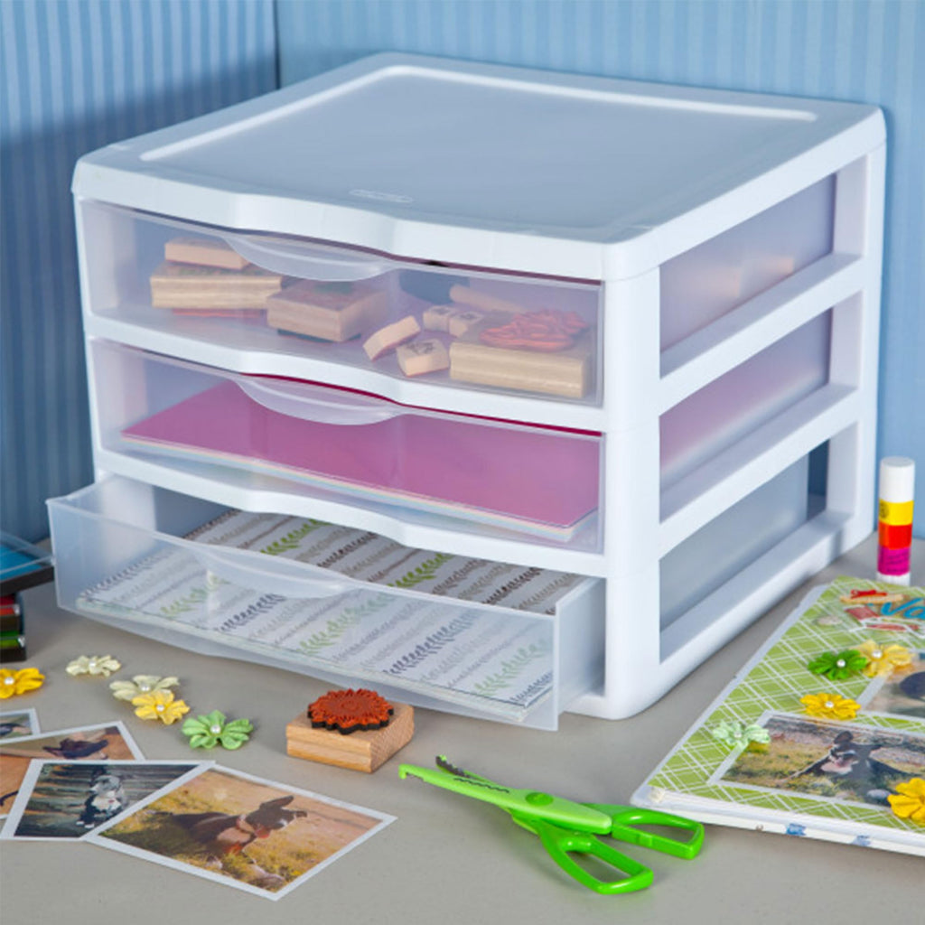 Wide 3-Drawer Storage Unit 3-Pack A762039
