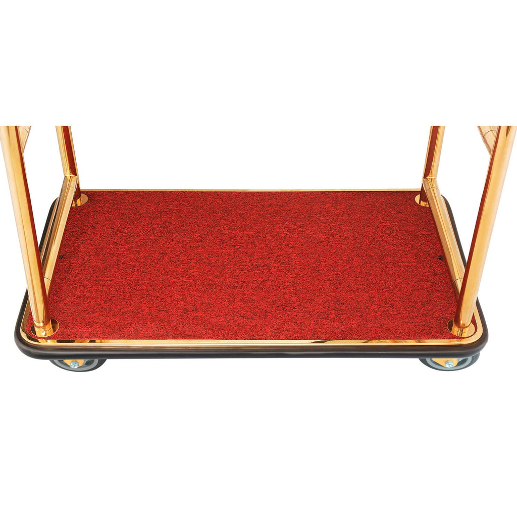 Gold Stainless Steel Bellman Cart H655