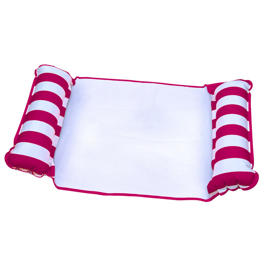 Light Blue, Navy & Burgundy/White Stripe 3-Pack Pool Float R723