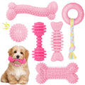 Pink 6 Pack Dog Chew Toys I5923