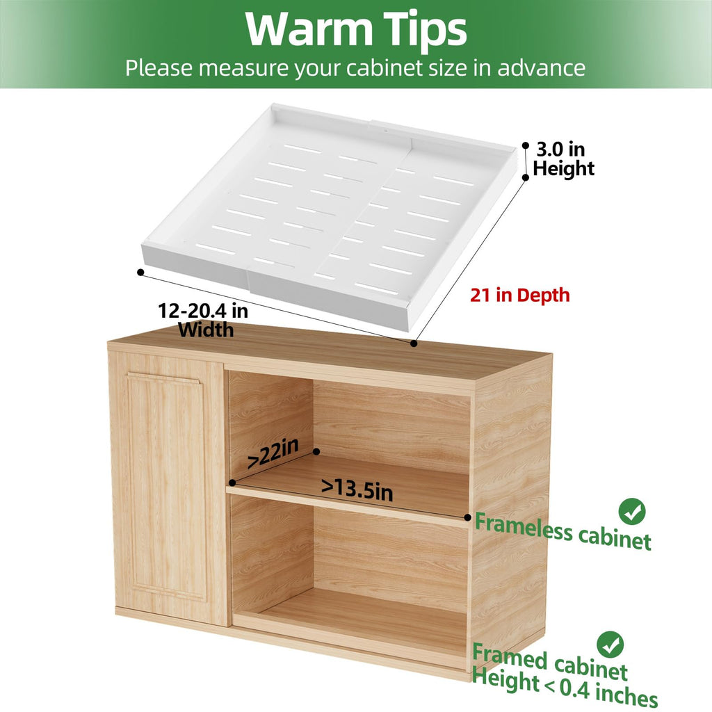 4 Pack Expandable Pull Out Cabinet Organizer U83933