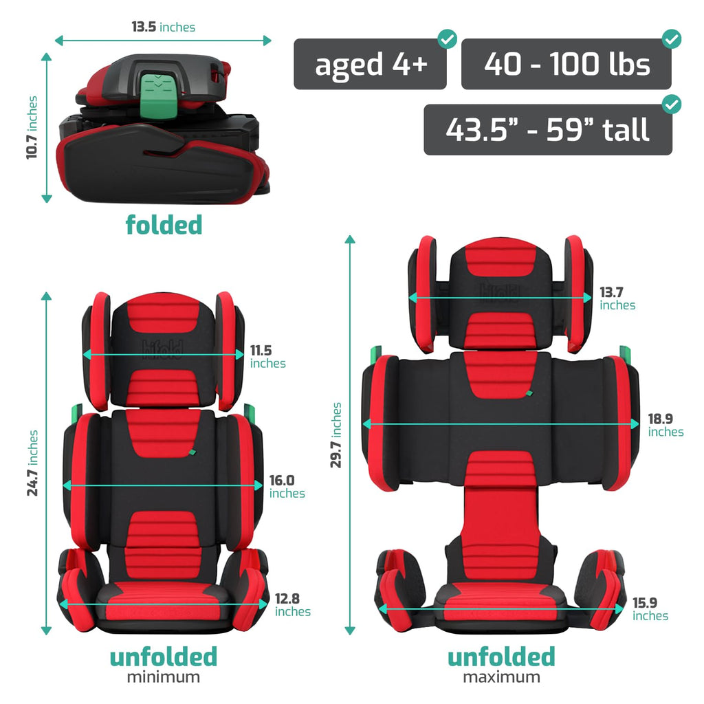 Adjustable Kids High Back Booster Car Seat H525571