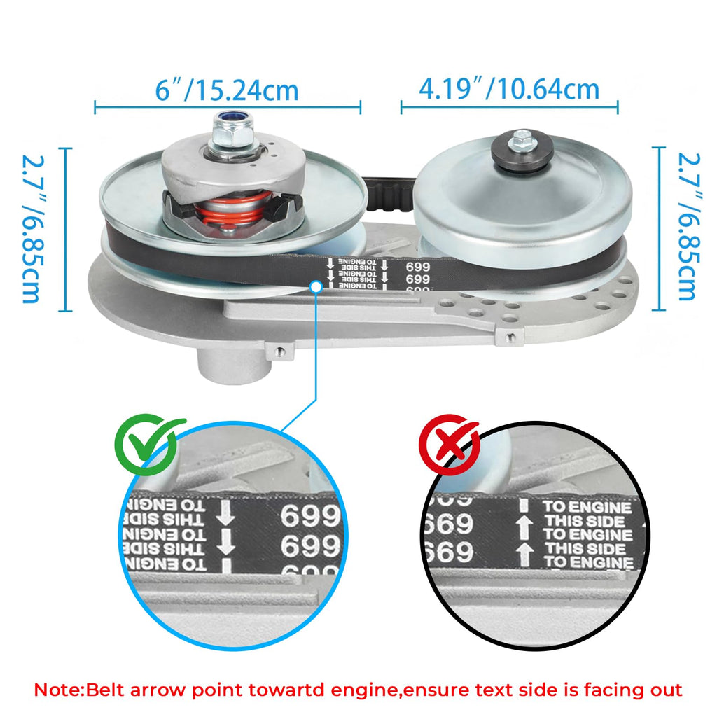 6.5 HP 3/4" Torque Converter B79433