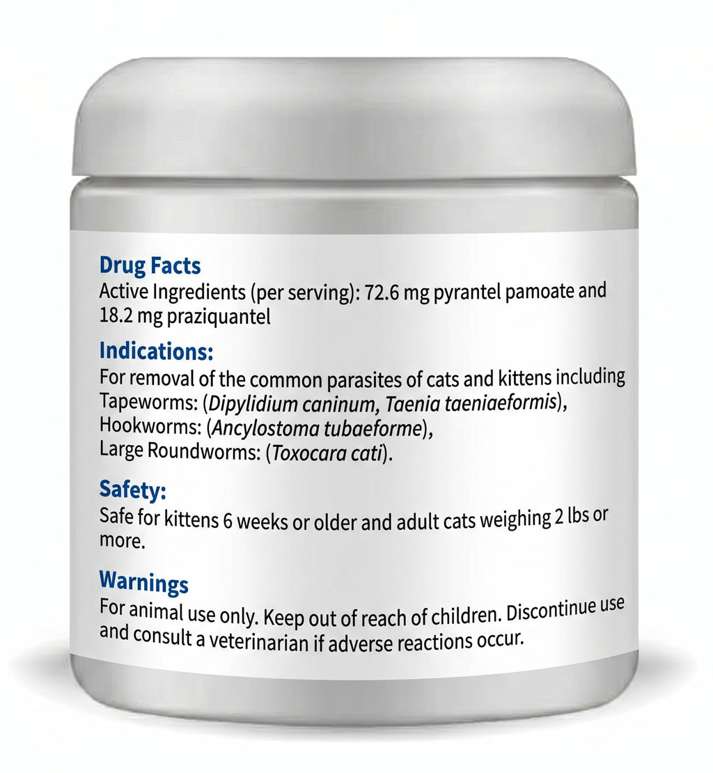 Broad Spectrum Dewormer for Cat & Kitten N610