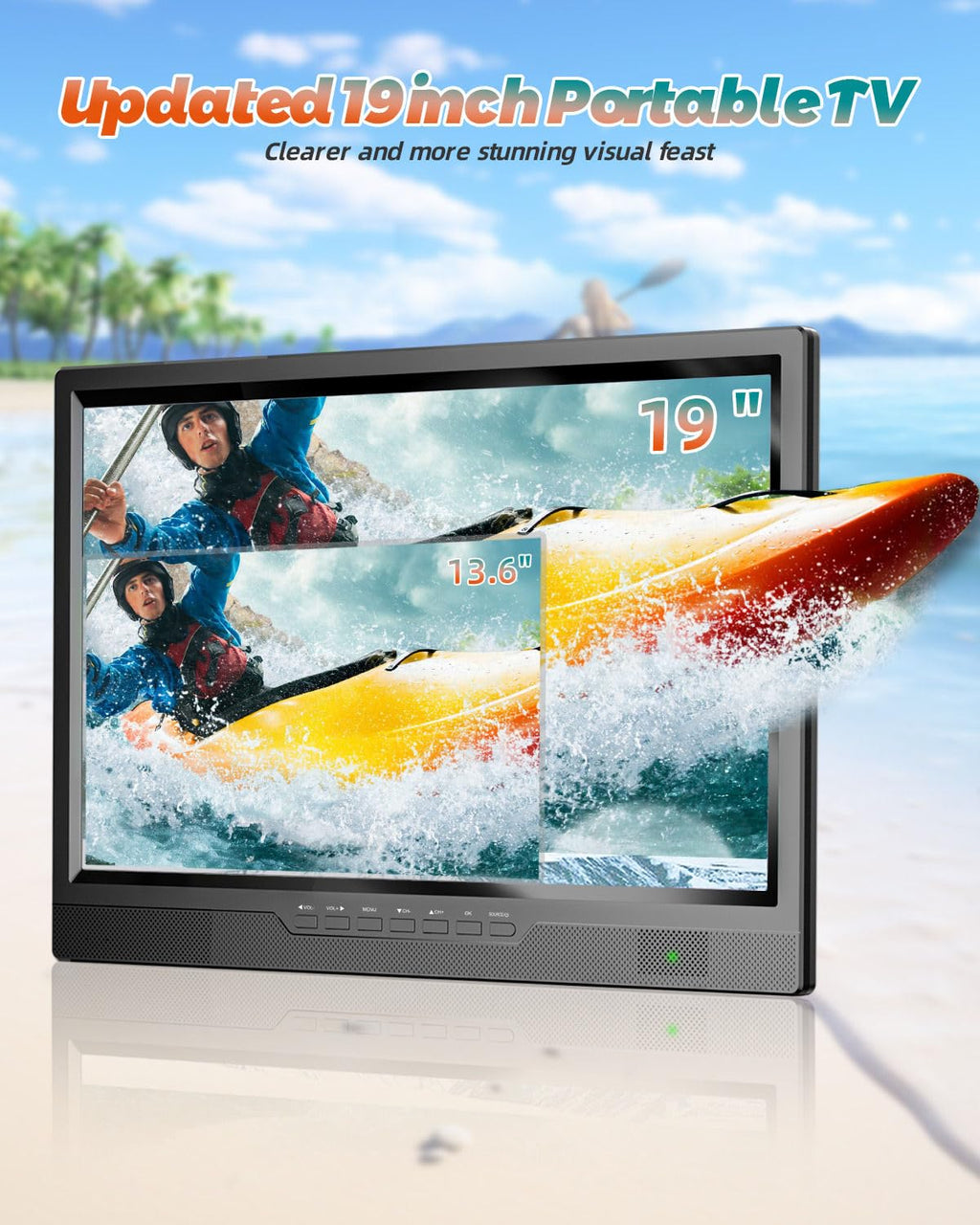 Portable TV with Antenna V9318