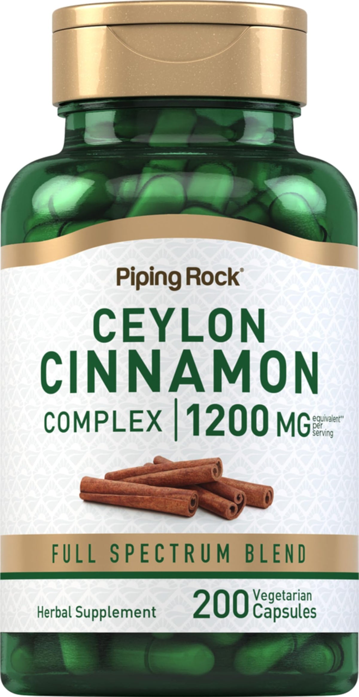 Ceylon Cinnamon Capsules 200 Count E89072