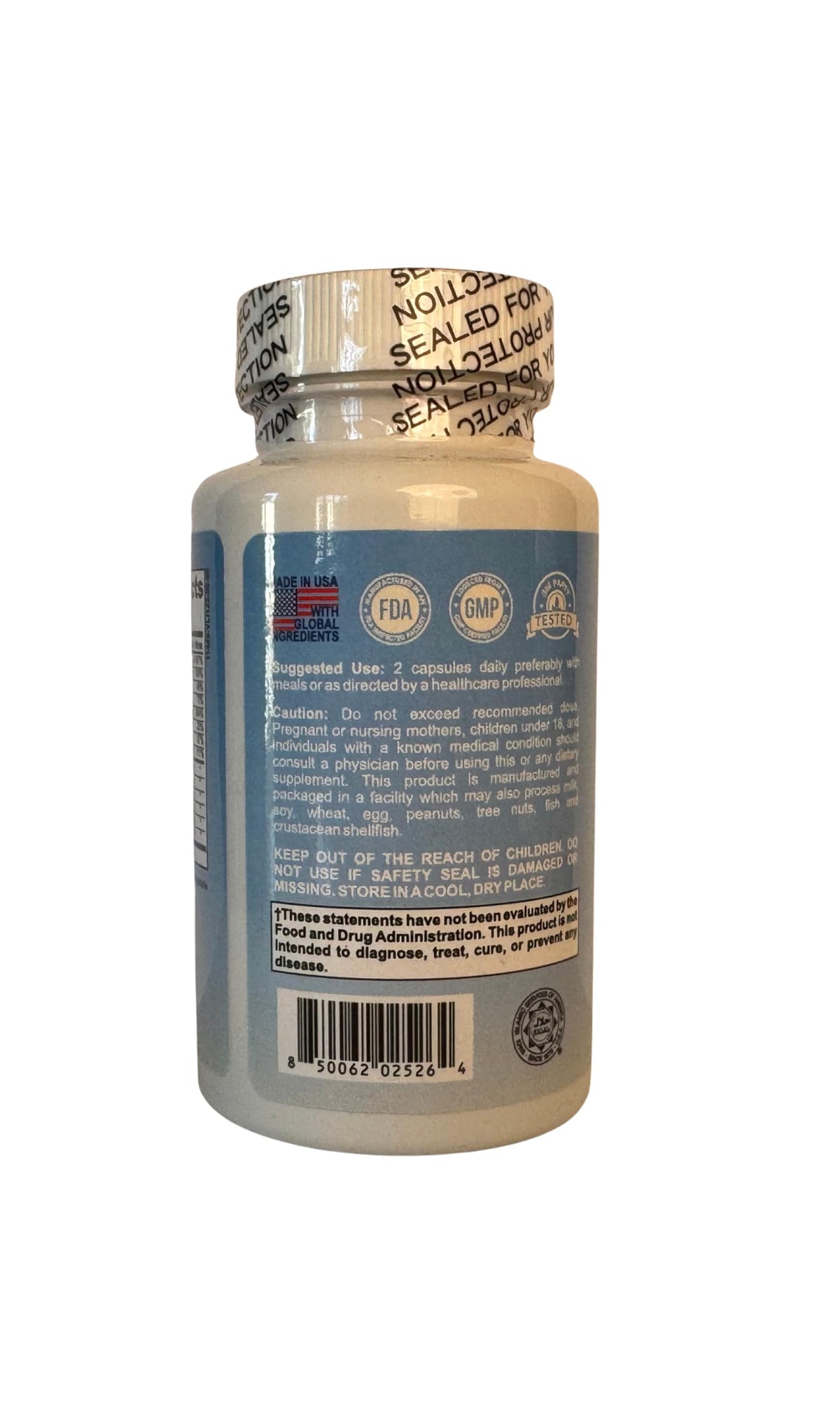 Thyroid Support Supplement Capsules B6966