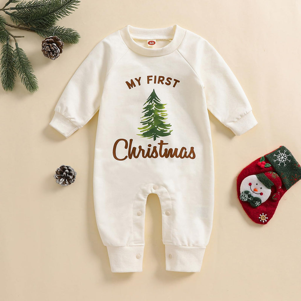 Newborn Baby Boy Long Sleeve Bodysuit Jumpsuit B876421