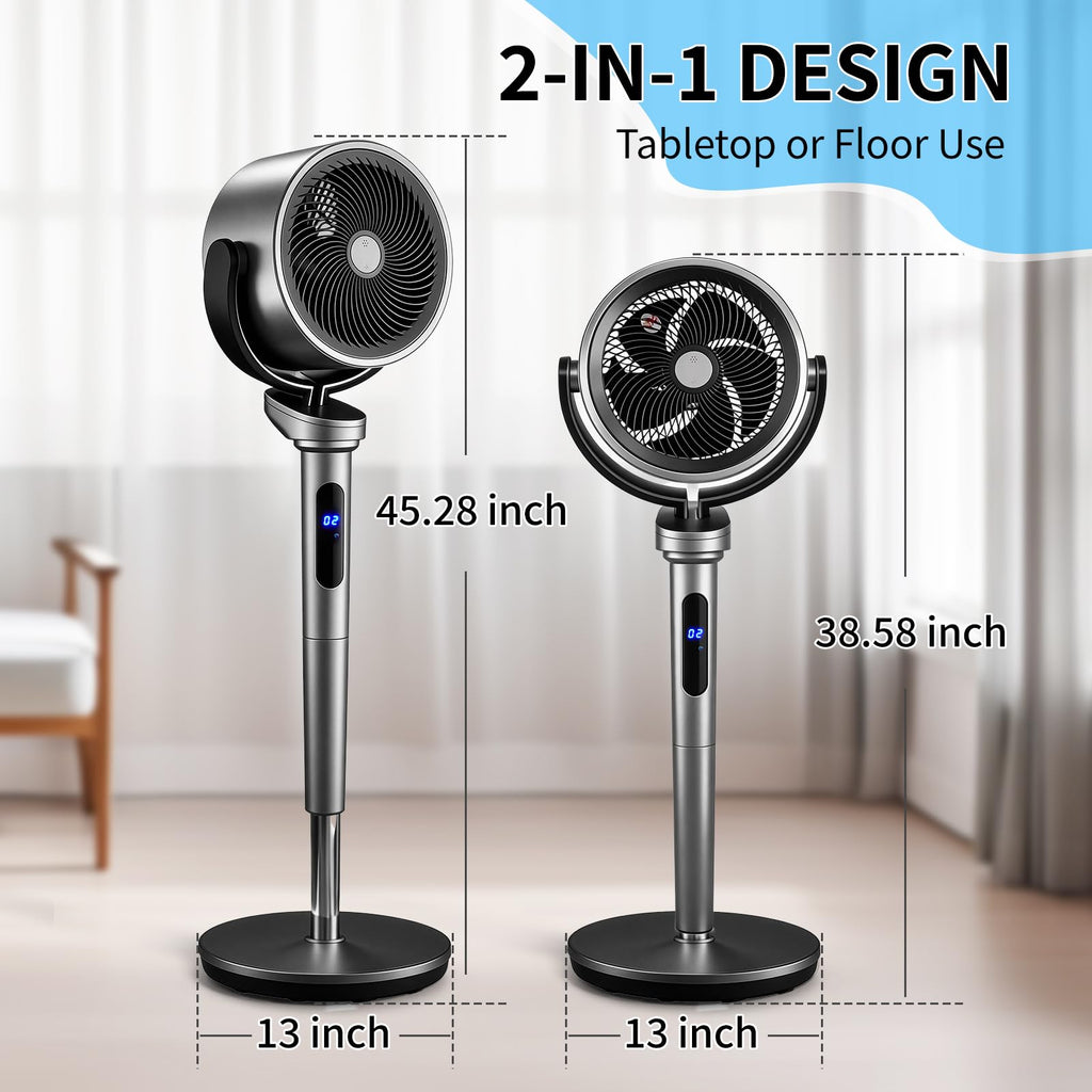 40 Inch Oscillating Pedestal Air Circulator Fan O479