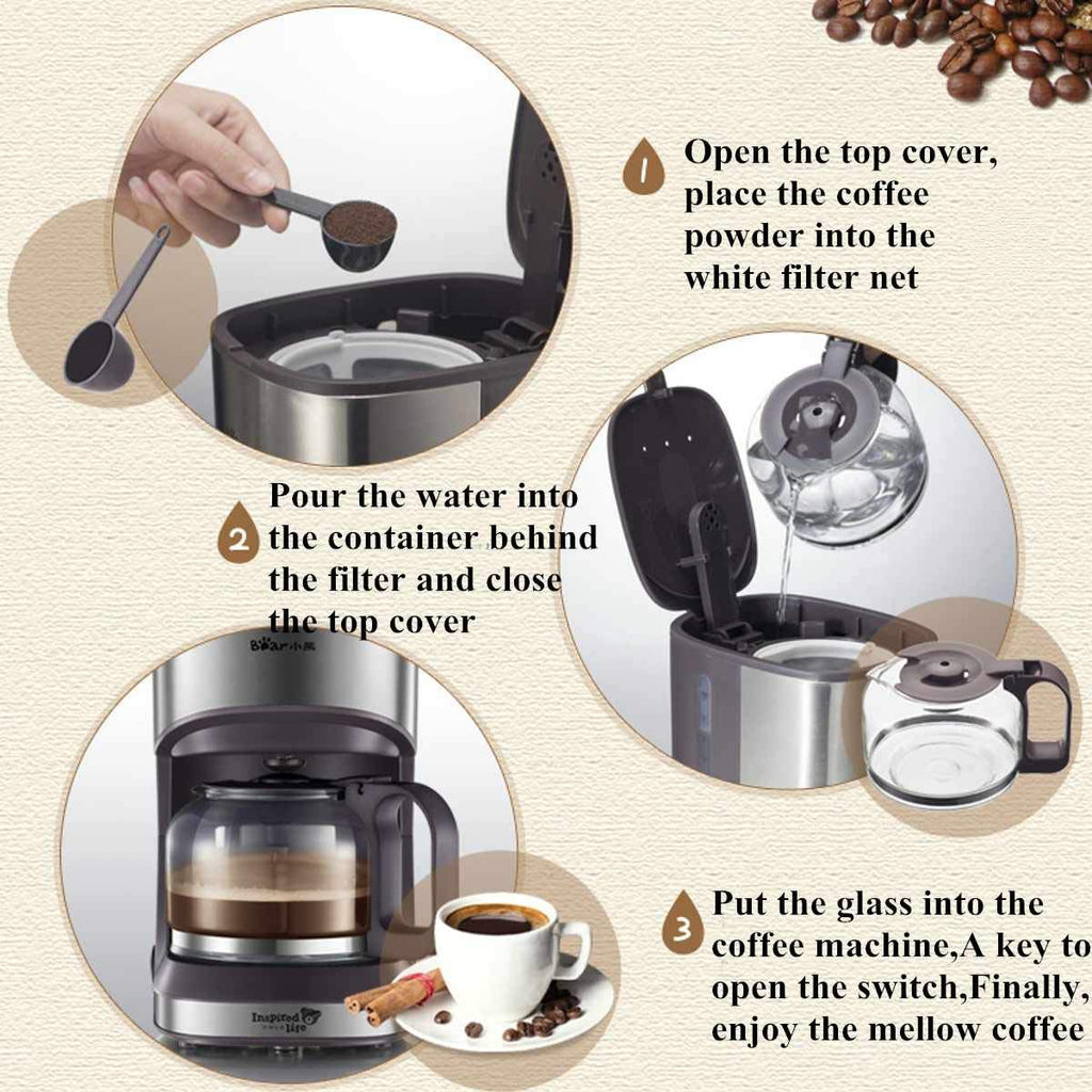 Mini 5 Cup Aluminum Mocha Espresso Coffee Maker I22595