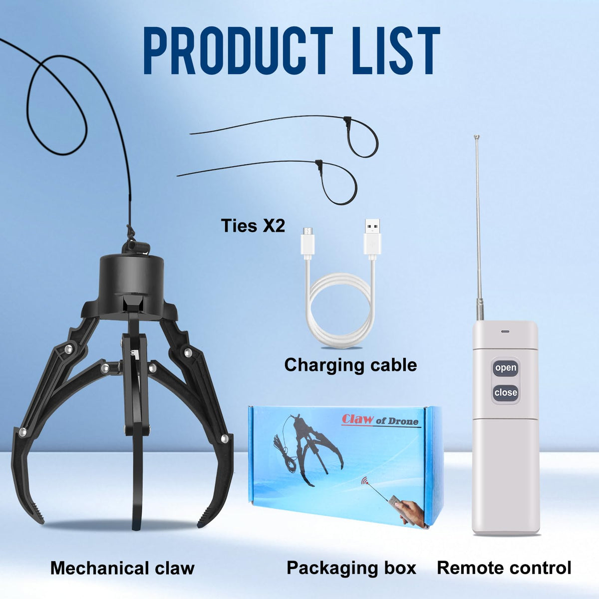 Drone Airdrop System Payload Carrier O94109
