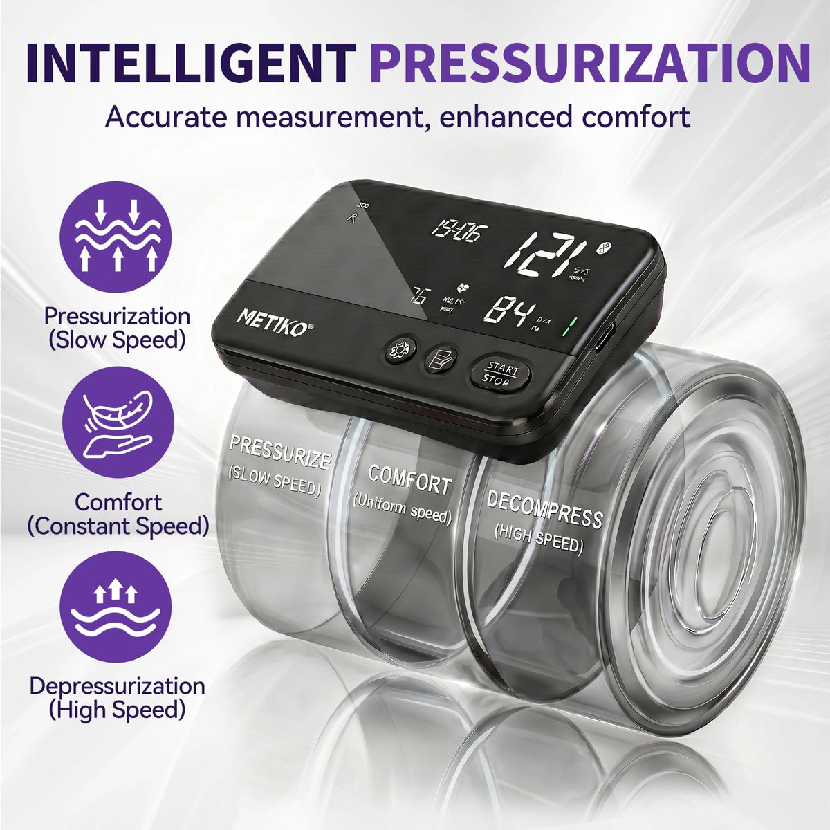 Wireless Upper Arm Blood Pressure Monitor V784633