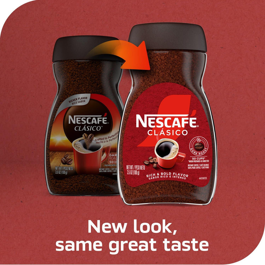 Dark Roast Instant Coffee 7 oz Jar C3049
