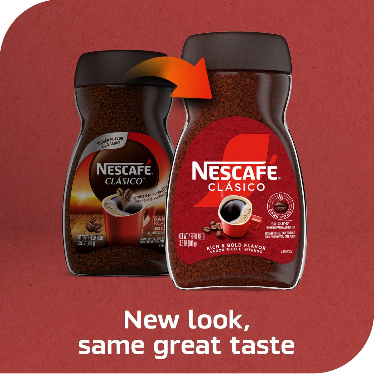 Dark Roast Instant Coffee 7 oz Jar C3049