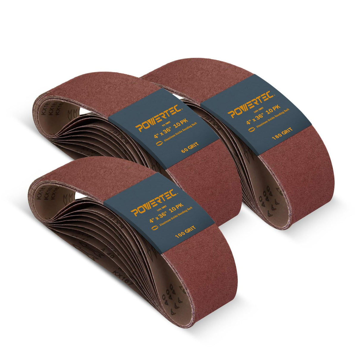 4 x 36 Inch 30pk Aluminum Oxide Sanding Belts C7097