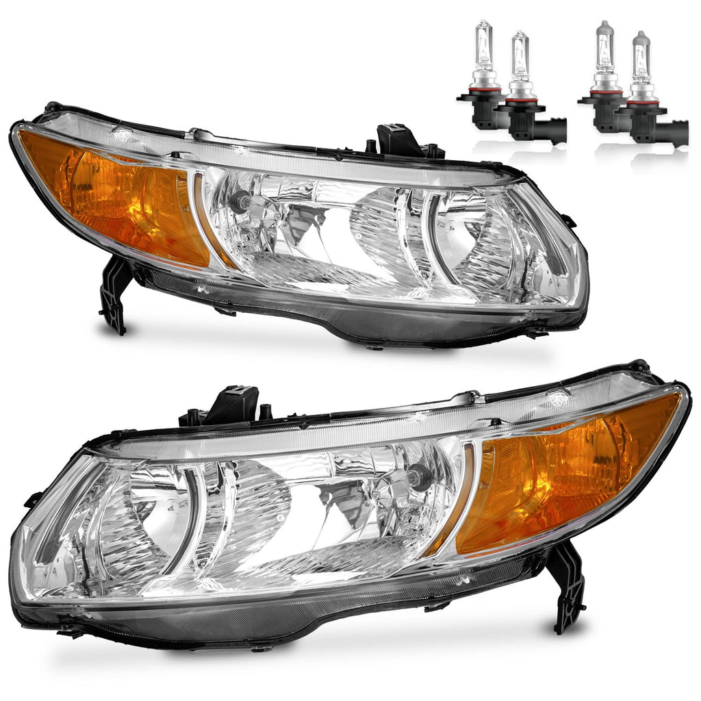 2006-2011 Honda Civic 2-Door Coupe Headlights Y783170