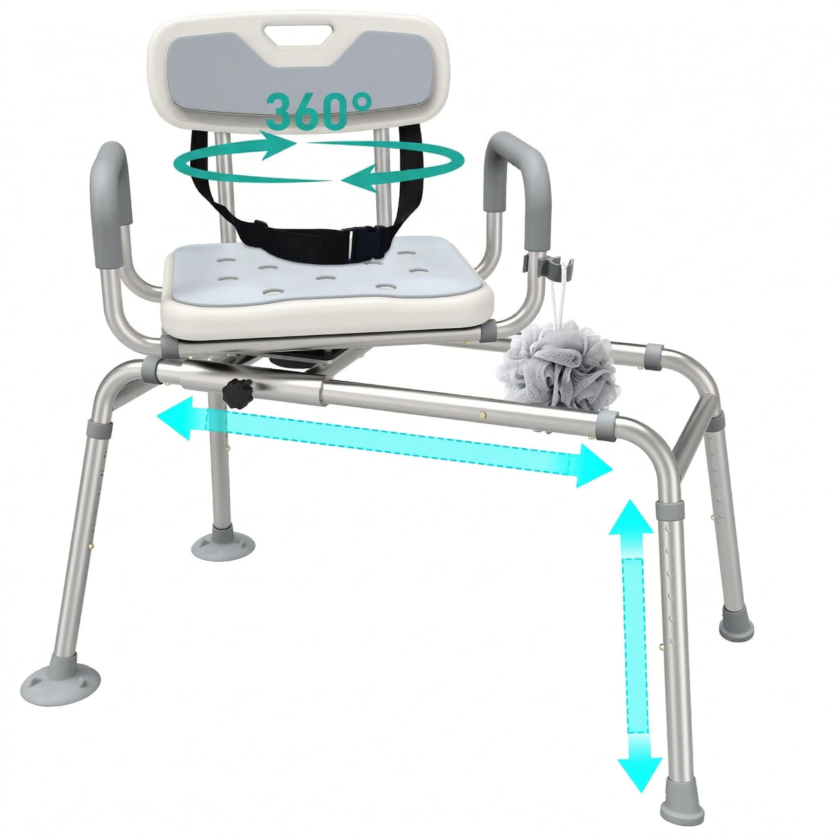 Tub Transfer Bench with Swivel Seat L50701