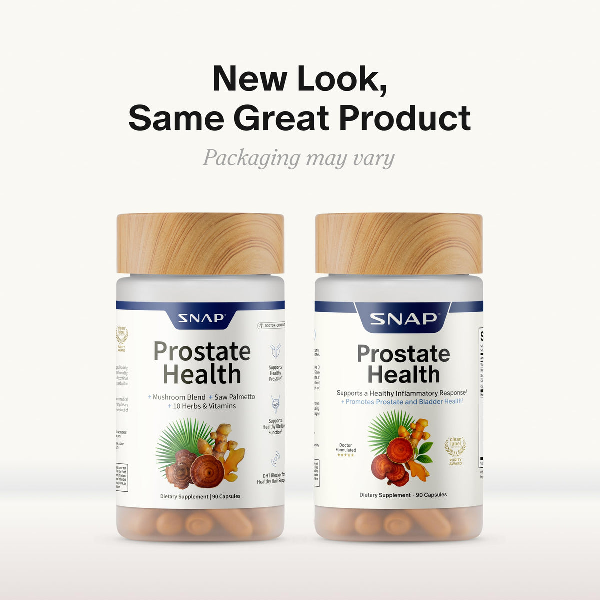 Prostate Health + Nitric Oxide Booster Bundle, 90+60 Caps T16538