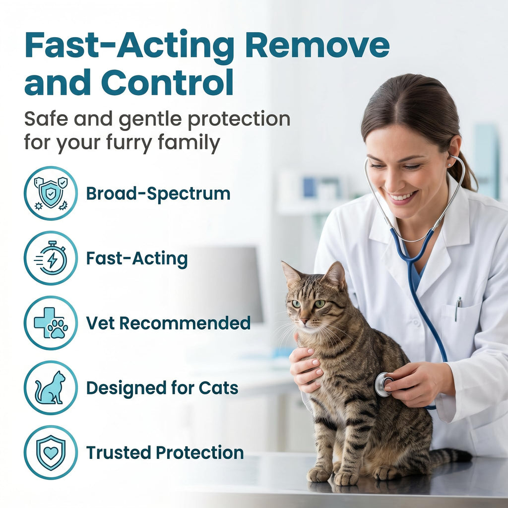 Broad Spectrum Dewormer for Cat & Kitten N610