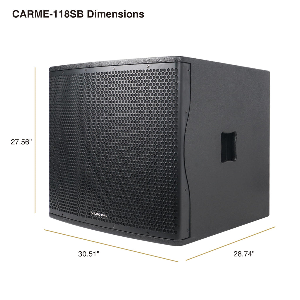 18" 1600W Passive Subwoofer H214