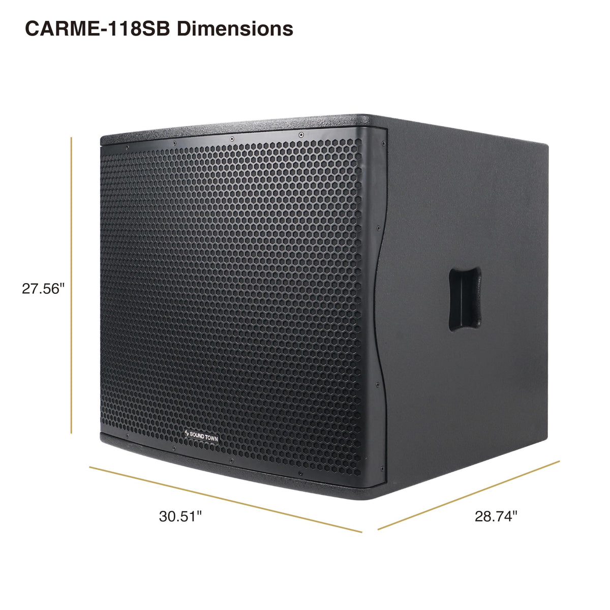 18" 1600W Passive Subwoofer H214