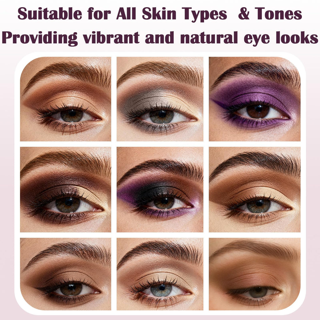 8 Color Nude Smokey Baked Matte Eyeshadow Palette E964388
