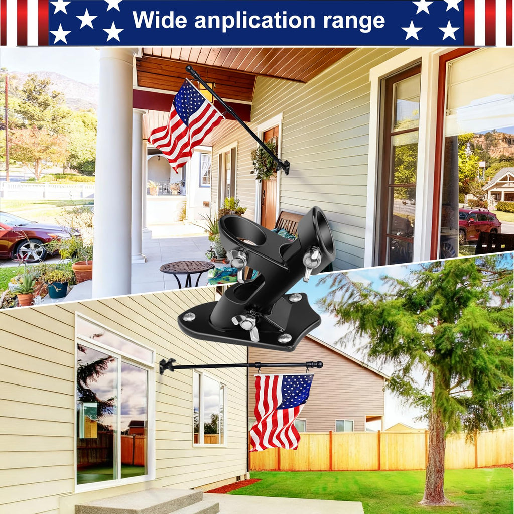 Heavy Duty Aluminum Flag Pole Holder O933