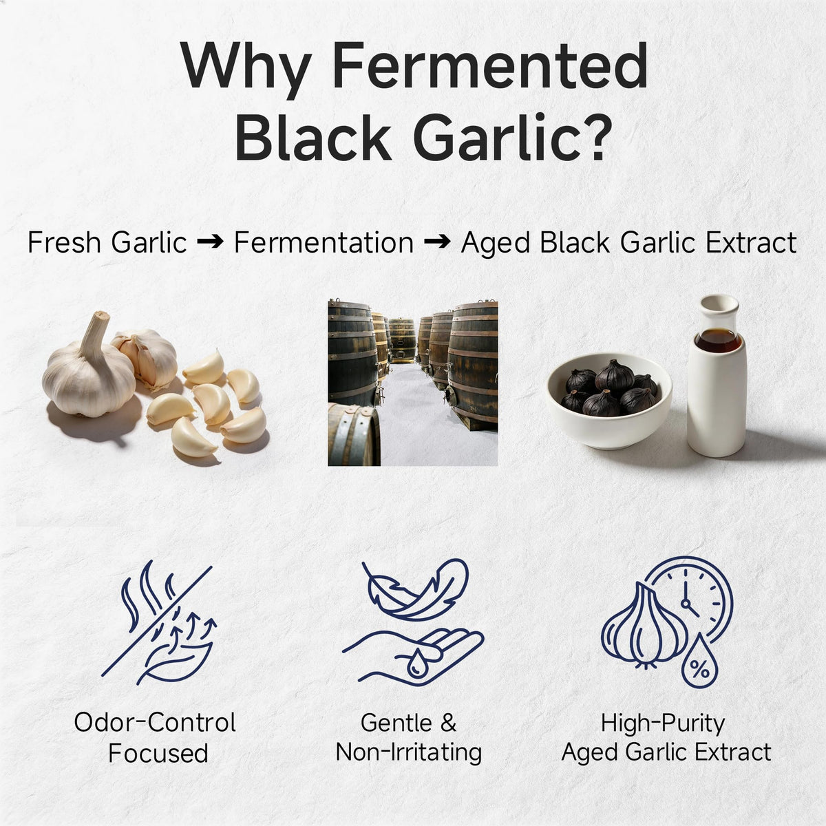Aged Black Garlic Extract 700mg Supplements Y1505