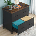 2-Drawer Wood File Cabinet A937