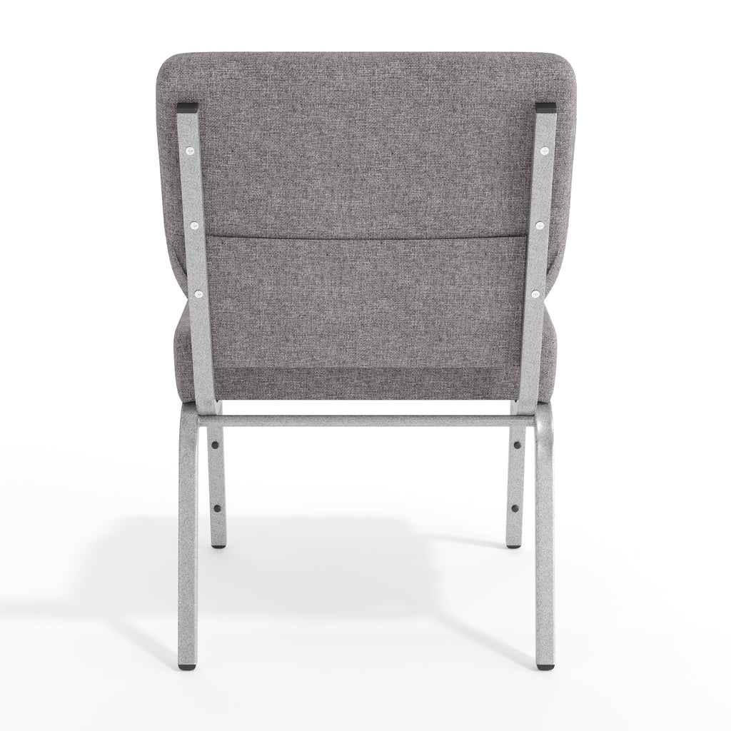 Gray 21" W Stacking Church Chair 4-Pack K2453